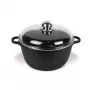 Topf mit Deckel Maestro MR-4628C, Edelstahl-Kochgeschirr, 28 cm Durchmesser, 5,8 L, antihaftbeschichtet, 2 Henkel