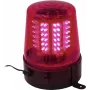 LED-Polizeileuchte EUROLITE 108 LEDs rot – Warnleuchte für Einsatzfahrzeuge, 108 rote LEDs