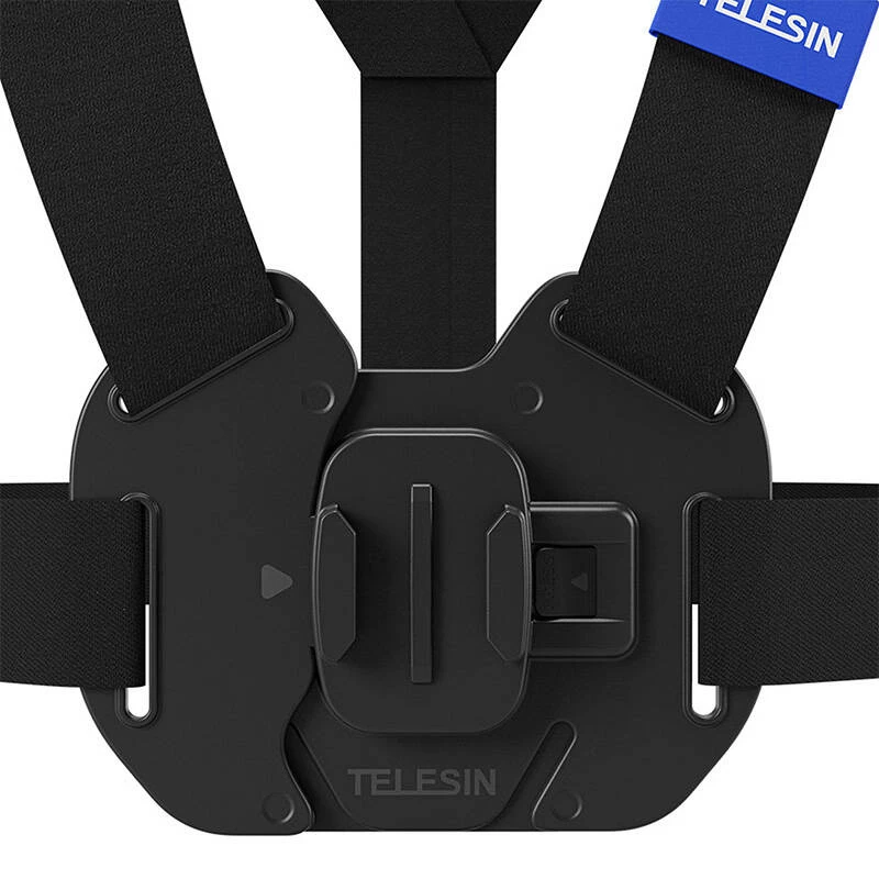Brustgurt-Harness Telesin GP-UCS-001 verstellbare Passform kompatibel mit GoPro-Kameras