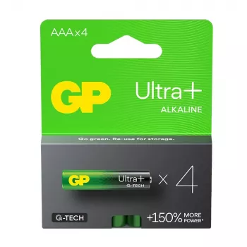 Alkaline-Batterien LR03 /AAA GP ULTRA+ 4er-Pack