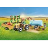 Playmobil 71442 Country: Traktor mit Anhänger und Wassertank – Frische Ernte auf dem Bauernhof – Spielerisch die Umwelt kennenlernen – Fantasievolles Rollenspiel