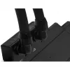 Alphacool HF Anschraubfitting TPV Metall - 90° drehbar 12,7/7,6 mm - Schwarz (17455)