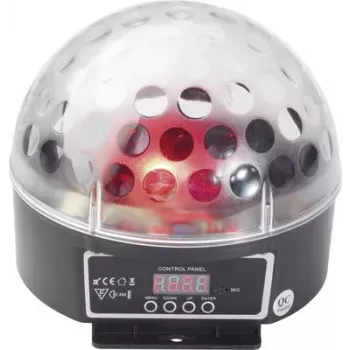 LED-Effektleuchte EUROLITE DMX BC-6 mit 5 x 3 W LEDs, DMX-Steuerung