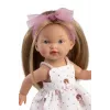 Puppe Llorens Valeria 28 cm – realistische Merkmale, weicher Körper, Vinylkopf und Gliedmaßen