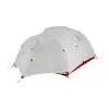 MSR Mutha Hubba NX Zelt für 3 Personen, Grau, Rot