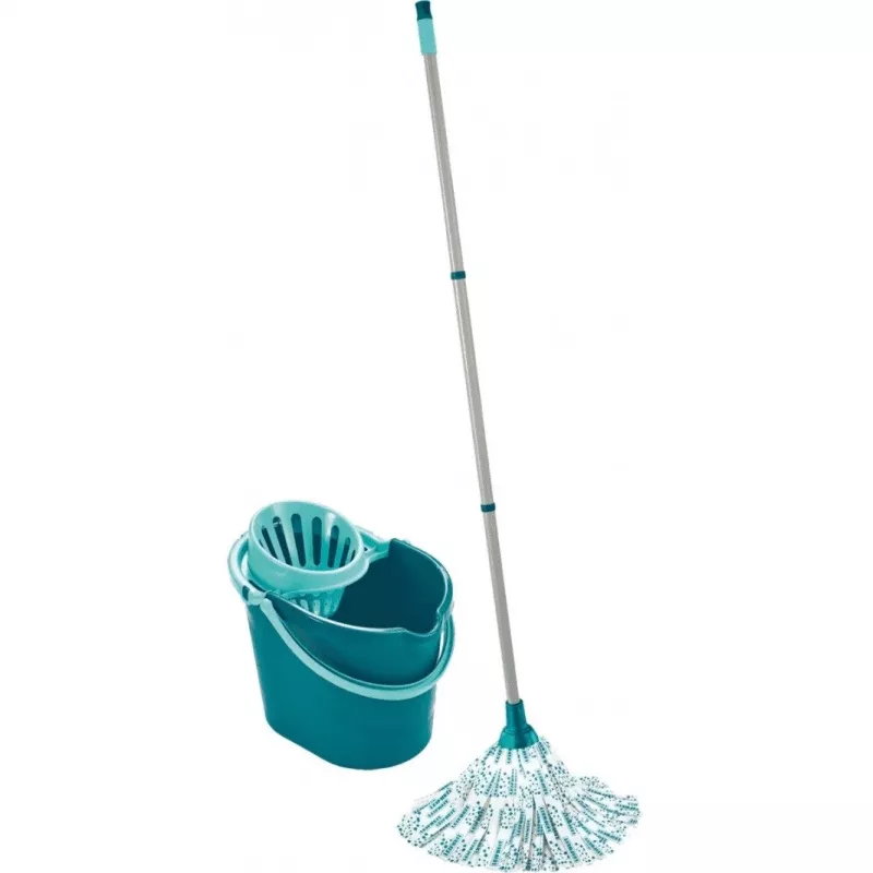 Bodenreinigungsset Leifheit Classic Mop (Modell ) Bodenwischer mit Wechselbezug