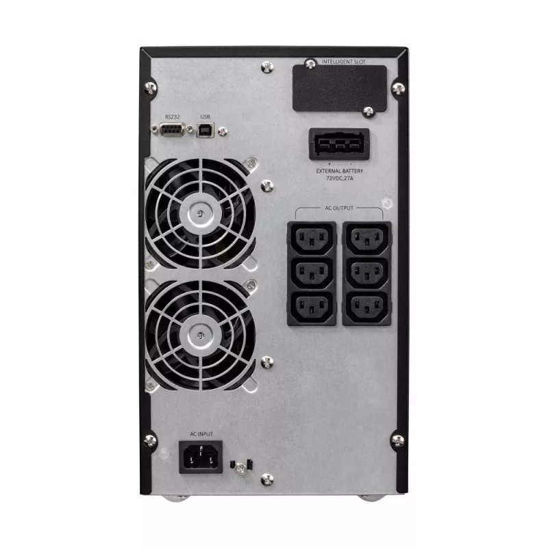Eaton 9E 2000I USV unterbrechungsfreie Stromversorgung (USV) Doppelwandlung (Online) 2 kVA 1600 W 6 AC-Ausgänge