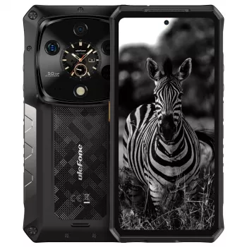 Robustes Smartphone UleFone Armor 28 Ultra 5G — 16 GB RAM, 1 TB Speicher, Schwarz