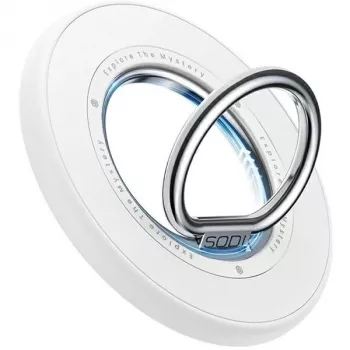 SODI doppelseitiger magnetischer Ringständer BM-350 Weiß kompatibel mit MagSafe
