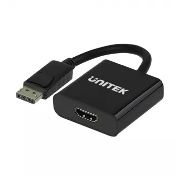 Unitek DisplayPort to HDMI 1080P Full HD Adapter Schwarz