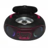 Denver TCL-212BT PINK CD-Player Tragbarer CD-Player Schwarz, Pink