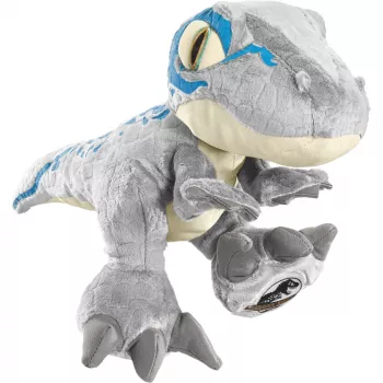 Jurassic World, Blue, Plüschtier Grau/Blau, 30 cm