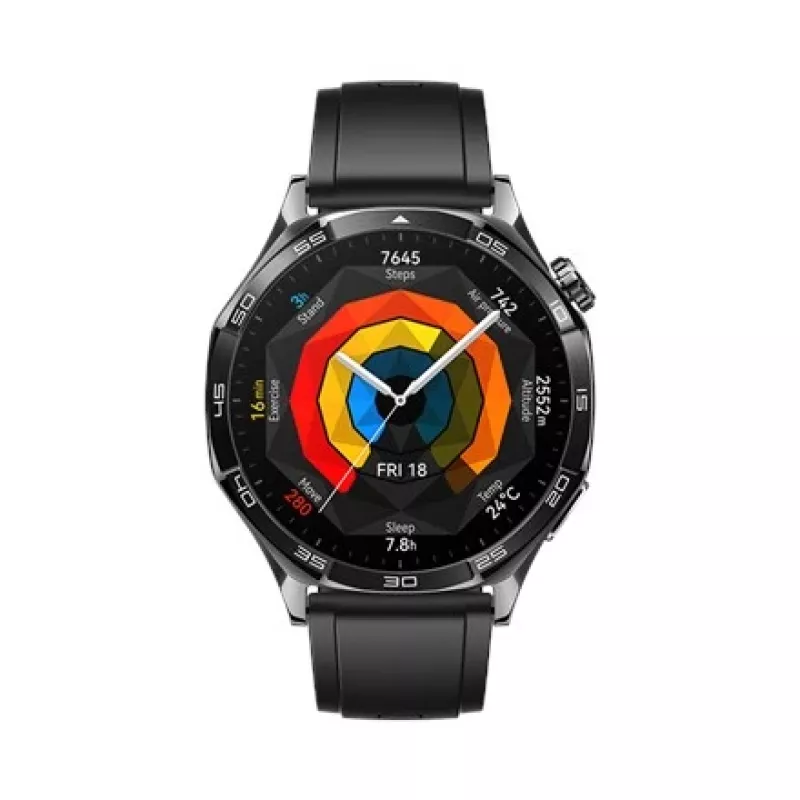 Huawei WATCH GT 5 46mm Vili-B19F | Smartwatch | Integriertes GPS | AMOLED-Display 1,43 Zoll | Schwarz