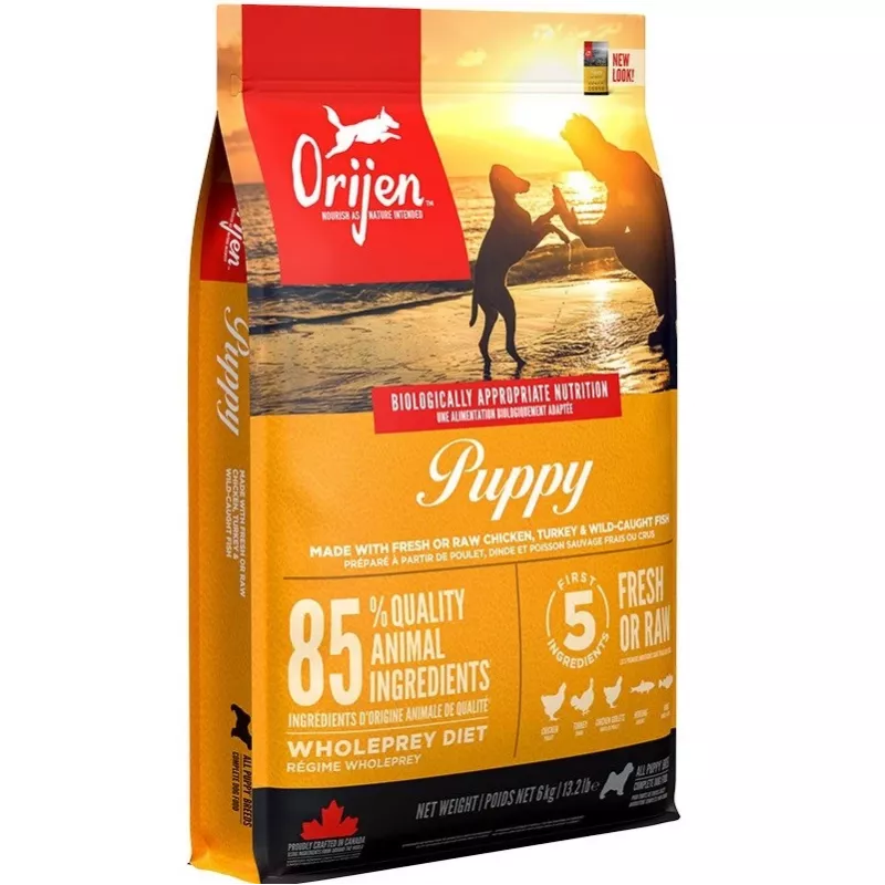 ORIJEN Puppy - Trockenfutter für Hunde - 6 kg