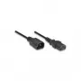 Manhattan - Stromkabel - IEC 60320 C14 auf IEC 60320 C13 - 1,8 m - geformt (301152)