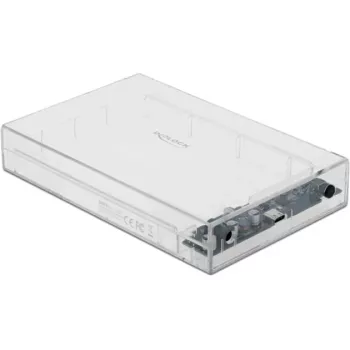 HDD/SSD-Gehäuse DeLOCK 42623 transparent 2.5/3.5 Zoll