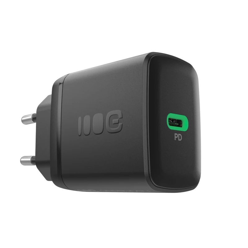 Netzteil Grün Cell PowerSource Solo30 30W Schwarz — USB-C Einzelport-Ladegerät