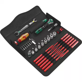 Wera Kraftform Kompakt W 2 Wartungswerkzeugsatz, 35-teilig (05135870001)
