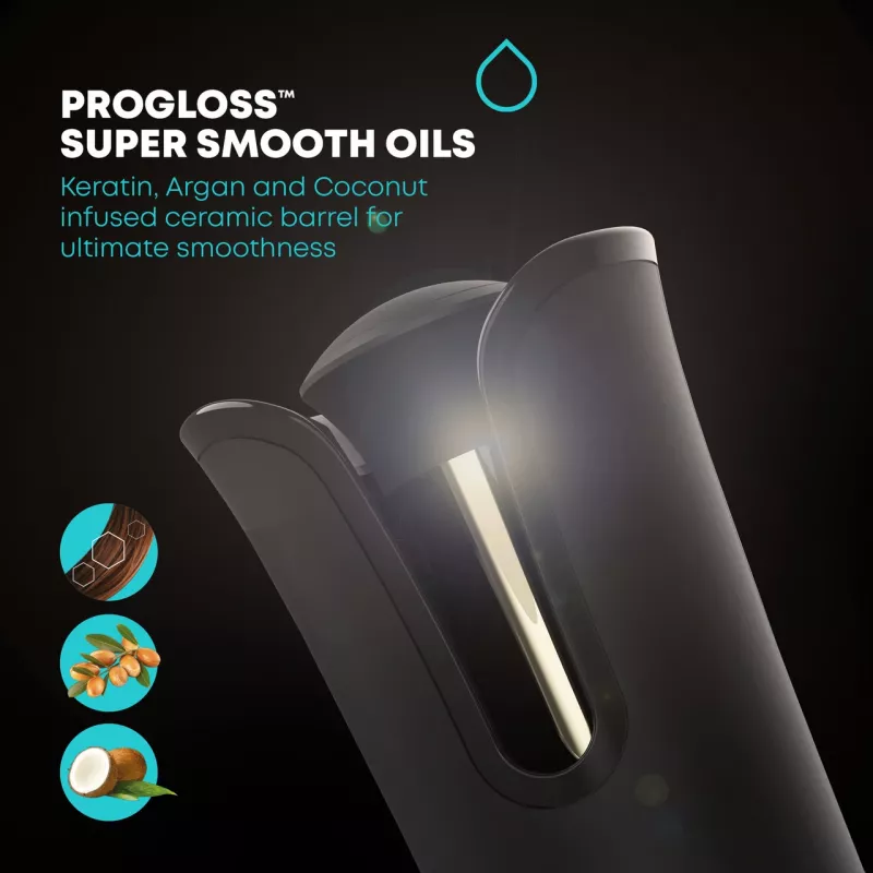 Revamp CL-2750-EU2 iGEN Cordless Progloss Hollywood Curl Automatischer Lockenstab mit Drehfunktion