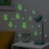 Wandaufkleber Hasbro Peppa Pig PP13870PP Glow in the Dark Stars