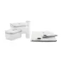 Vakuumierbox ZWILLING 36807-007-0, rechteckiger Kunststoff-Lebensmittelbehälter, 1,1 l & 2,3 l, luftdicht verschließbarer Deckel, abnehmbar, durchscheinend weiß