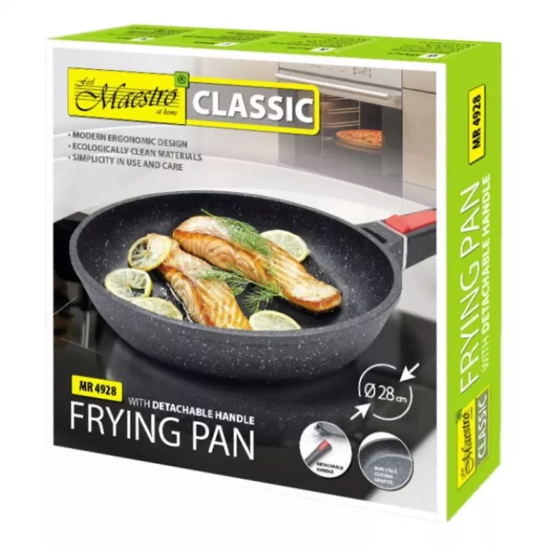 Feel-Maestro MR-4928 Bratpfanne Wok/Wok-Pfanne Rund