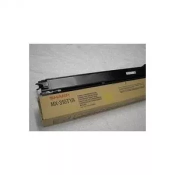Tonerkartusche Sharp MX-31GTYA Gelb, Original, Laser, 15.000 Seiten, 1 Stk.