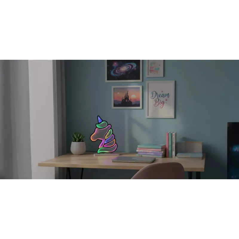 Neonlichter MANTA Style UNICORN MASNL134MT mit Tunneleffekt – dekoratives LED-Panel für Raumbeleuchtung