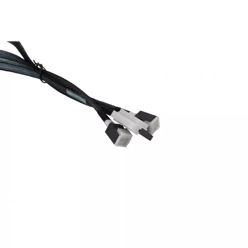 SAS-Kabel Supermicro CBL-SAST-0826 Slimline SAS auf 2x MiniSAS 0,7 m Schwarz