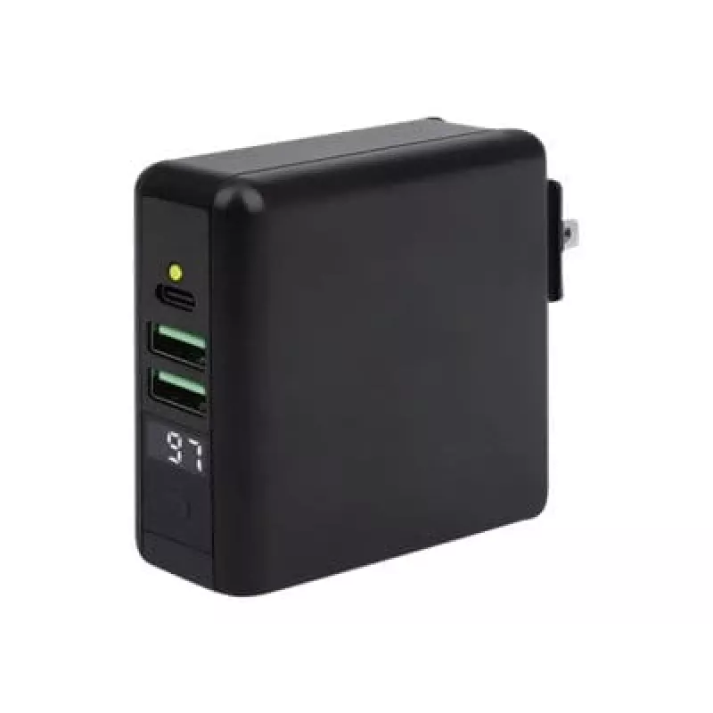 Reise-Wandladegerät und Powerbank Manhattan 4-in-1