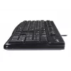 K120 Kabelgebundene Tastatur, kabelgebunden, USB, QWERTZ, schwarz