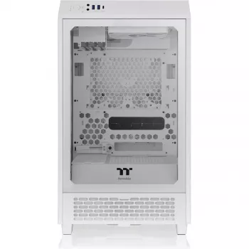 Thermaltake The Tower 200 Micro-Tower Mini-ITX-Gehäuse mit Sichtfenster weiß