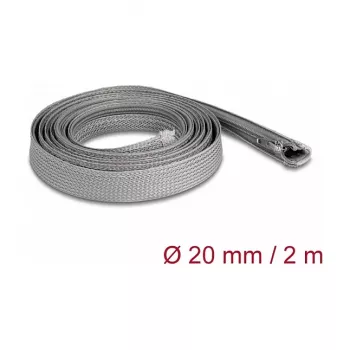 Kabelschutzschlauch DeLOCK 20830 Grau 1.5 cm