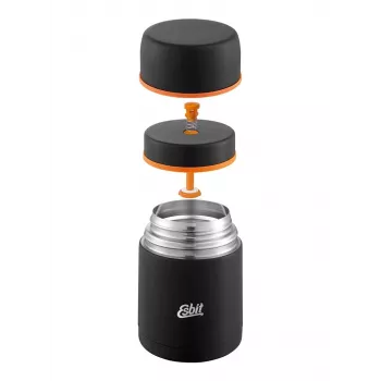 Esbit Speisethermoskanne 500 ml, Schwarz