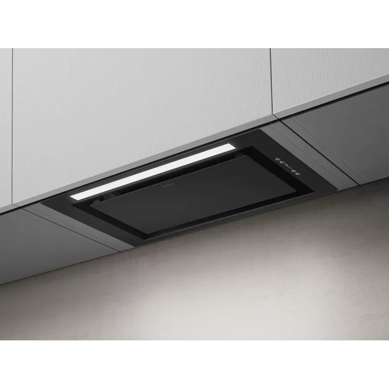 Elica LANE-80-BLK Lane 72cm Canopy Cooker Hood - Schwarz