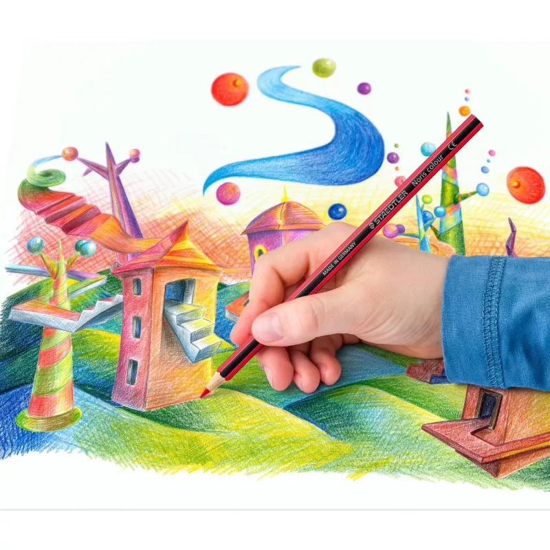 Buntstifte Staedtler Noris colour 185 Mehrfarbig 24 Stück