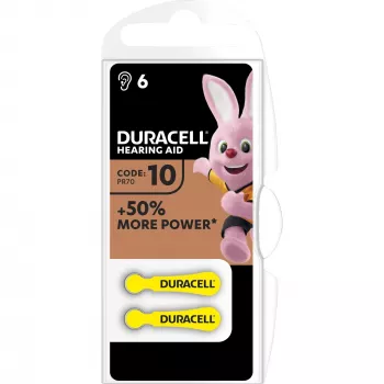 Einwegbatterie Duracell DA10
