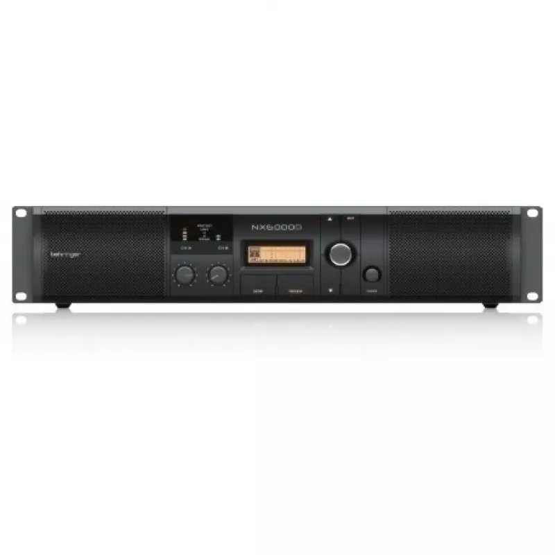 Behringer NX6000D Audio-Verstärker 2.0 Kanäle Home Schwarz