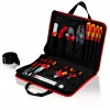 Knipex Werkzeugtasche compact Electric - Schwarz - Rot - Polyester - 8 Taschen - 410 mm - 290 mm - 60 mm (00 21 11)