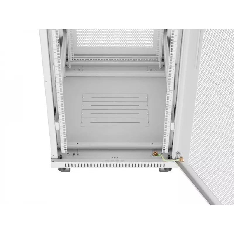 Lanberg FF01-6827-23SL Rack-Schrank 27U Bodenstehendes Rack Grau