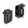 DeLOCK D-Type-Modul VGA Stecker auf Stecker Schwarz 31 mm x 25 mm x 16 mm