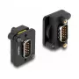 DeLOCK D-Type-Modul VGA Stecker auf Stecker Schwarz 31 mm x 25 mm x 16 mm