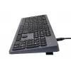 Kabelgebundene Tastatur CK-400 schwarz-grau