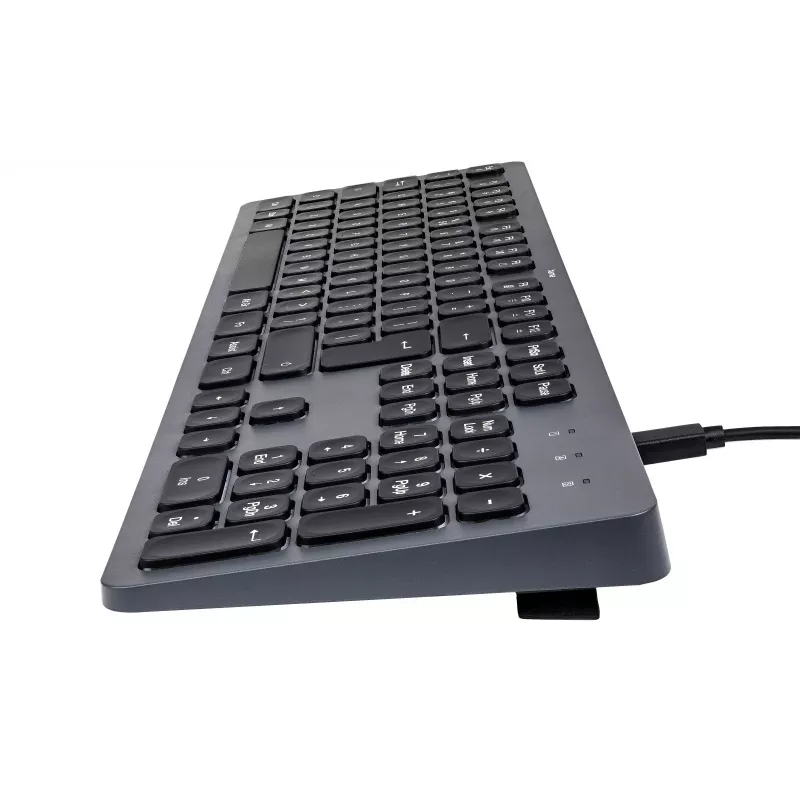 Kabelgebundene Tastatur CK-400 schwarz-grau