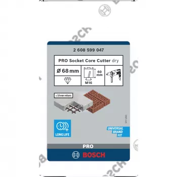 Bosch 2 608 599 047 Bohrkronen-Diamantbohrkrone 1 Stück