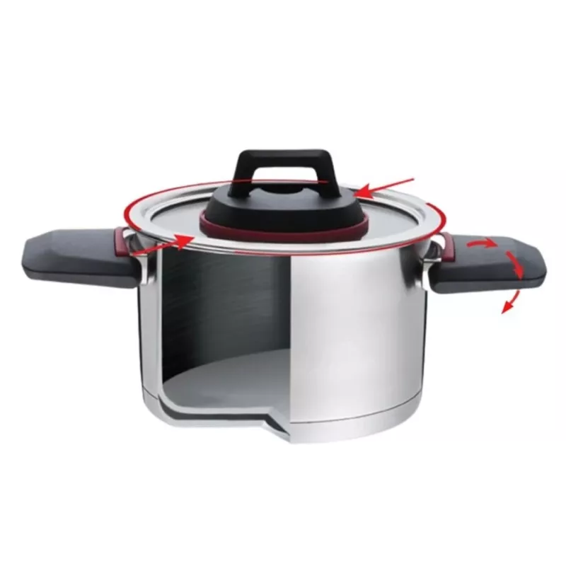 Maestro MR-3530-20 Topf mit Klappgriffen 3,2 l