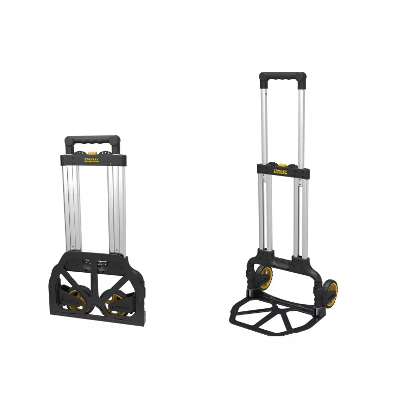 Faltbarer Transportwagen STANLEY FXWT-705-SP — Sackkarre, Aluminiumrahmen, Tragfähigkeit 70 kg, faltbar, 2 Räder