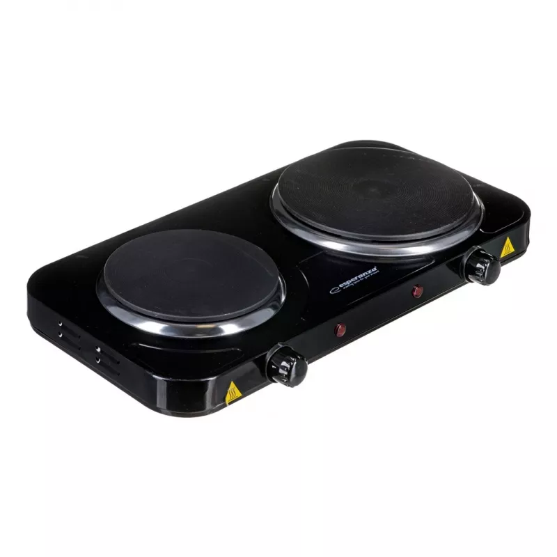 Esperanza EKH014K Elektroherd 2 Zonen, Schwarz