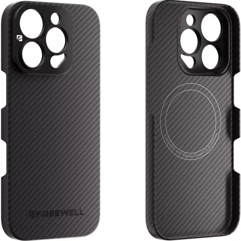 Schutzgehäuse Freewell für iPhone 16 Pro Max mit integrierter 17-mm-Objektivhalterung