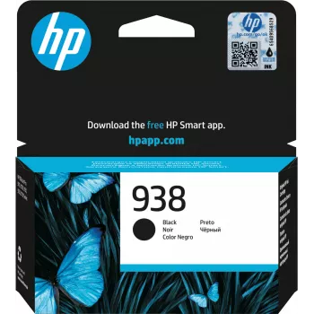 Cartridge HP Ink 4S6X8PE 938 Schwarz